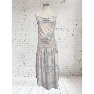Current Air Womens Casual Boho Drop Waist Strappy Midi Dress Size Medium